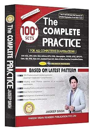 Rakesh Yadav The Complete Practice 100+ Sets English Perfect,
By Jaideep Singh