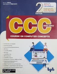Course On Computer Concepts Made Simple CCC 2nd Edition, By M. Geetha, Satish Jain