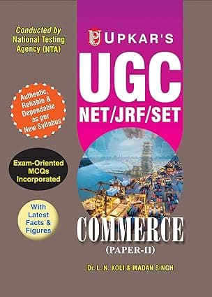 UGC NET/JRF/SET Commerce, By Dr. L.N. Koli & Madan Singh