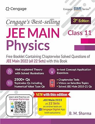 JEE Main Physics: Class 11 By B. M. Sharma 