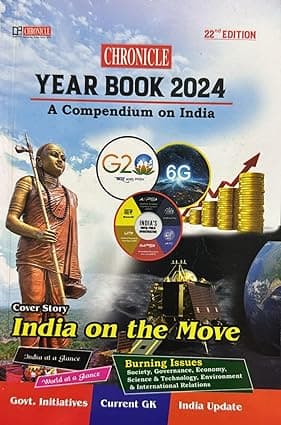 Year Book English 2024 - Cover Story: India on the move (A Compendium On India) By Chronicle Editorial Team