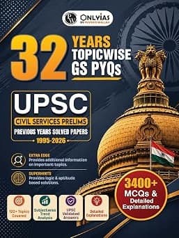 UPSC Pyq book prelims | 32 Years (1995–2026) Topicwise General Studies Paper 1 By Physics Wallah Expert Team