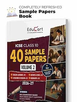 Educart ICSE Sample Paper Class 10 2027 (Volume 2) – History & Civics, Geography, English Language and Literature By Agrawal Examcart Expert Team