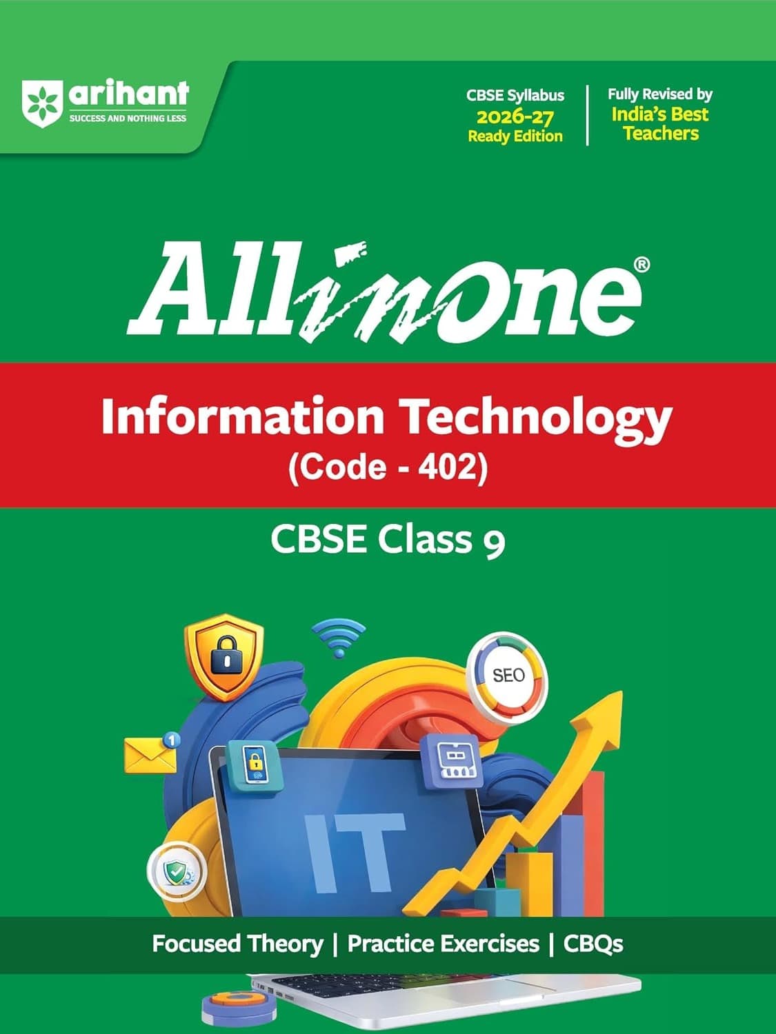 Arihant All in One Information Technology Class 9 for CBSE Exam 2026-27 By Gaurav Bhatia , Abhishek Sharma