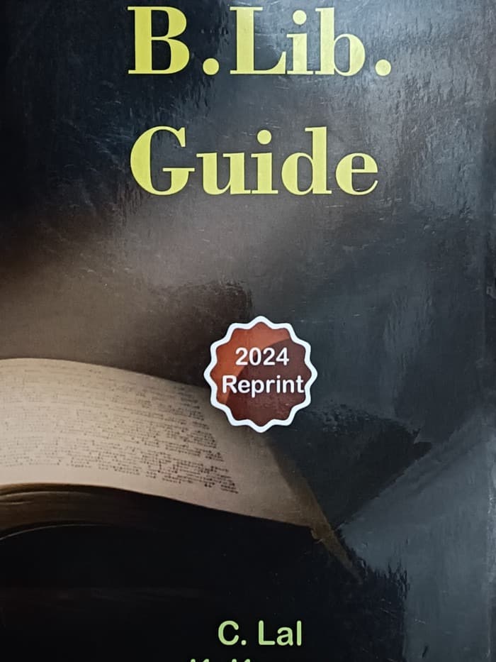 B. Lib. Guide English C.Lal K.kumar English 2022 By C.Lal K.kumar
