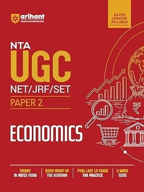 NTA UGC NET/JRF/SET Exam | Paper 2 - Economics | Complete Study Guide as per Updated Syllabus By Maneka Yadav