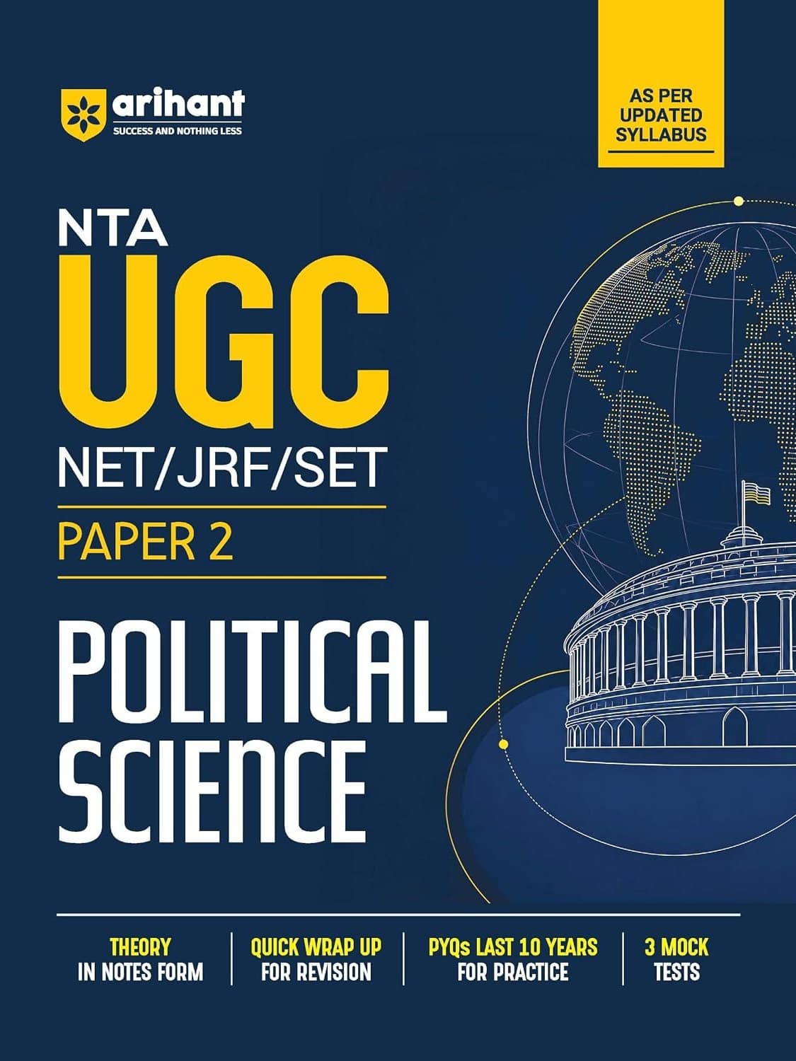 NTA UGC NET/JRF/SET | Paper 2 Political Science | Complete Study Guide as per Updated Syllabus By Saumya Aggarwal